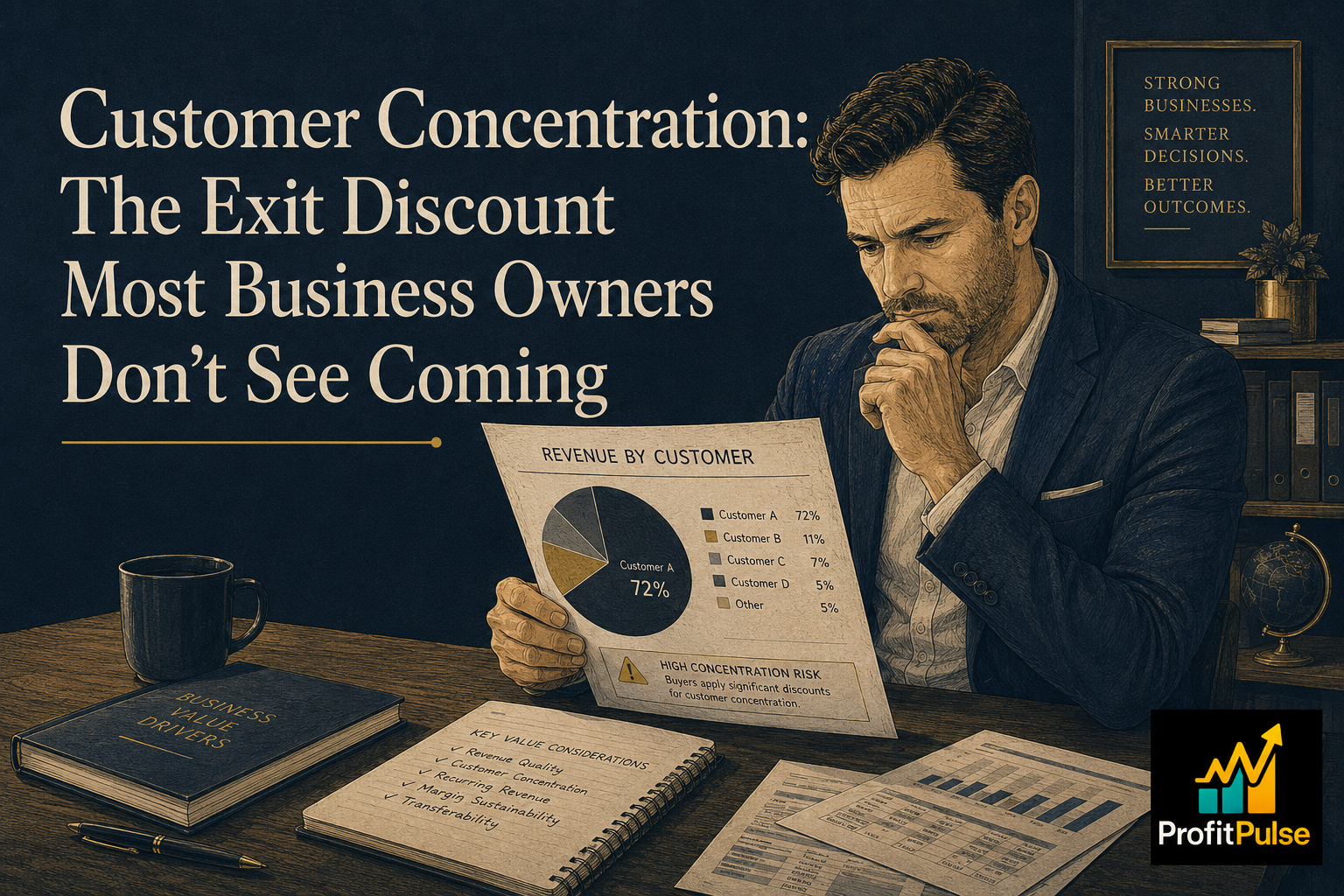 Customer Concentration: The Exit Discount Most Business Owners Don’t See Coming