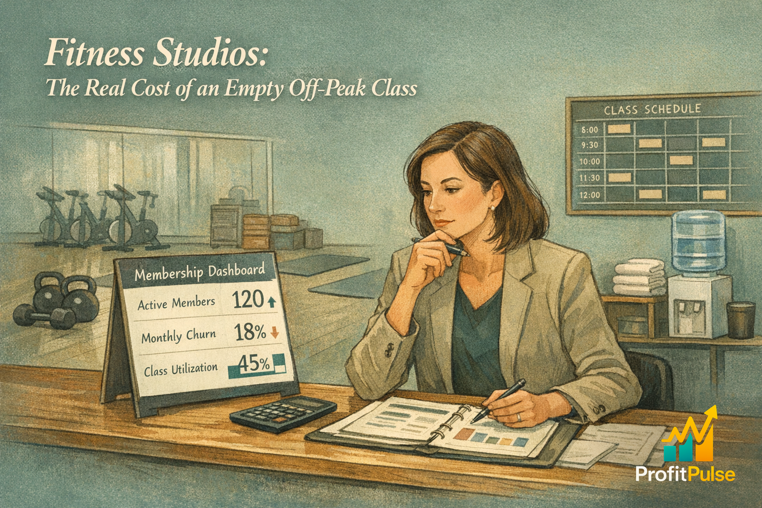 Fitness Studios: The Real Cost of an Empty Off-Peak Class