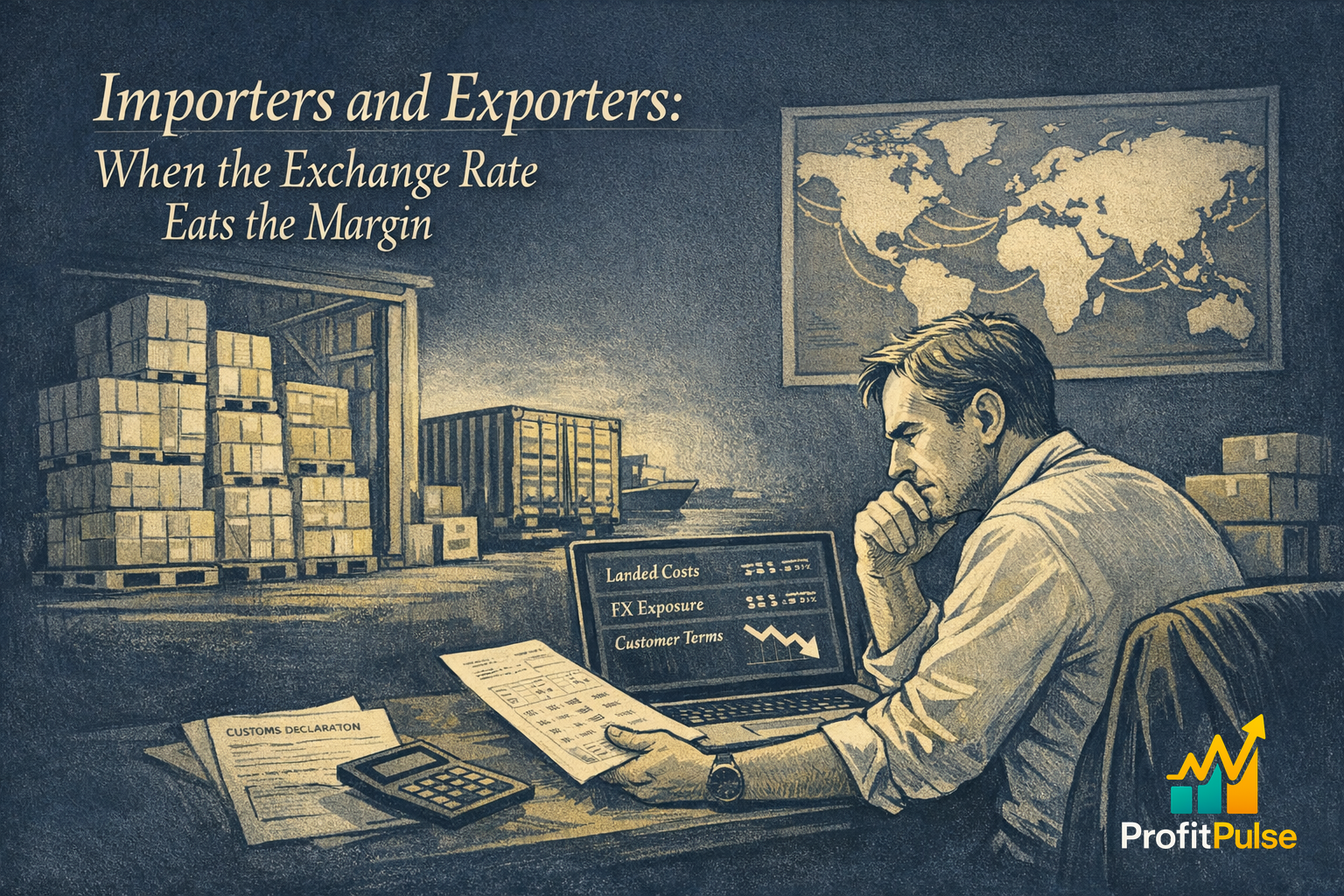 Importers and Exporters: When the Exchange Rate Eats the Margin
