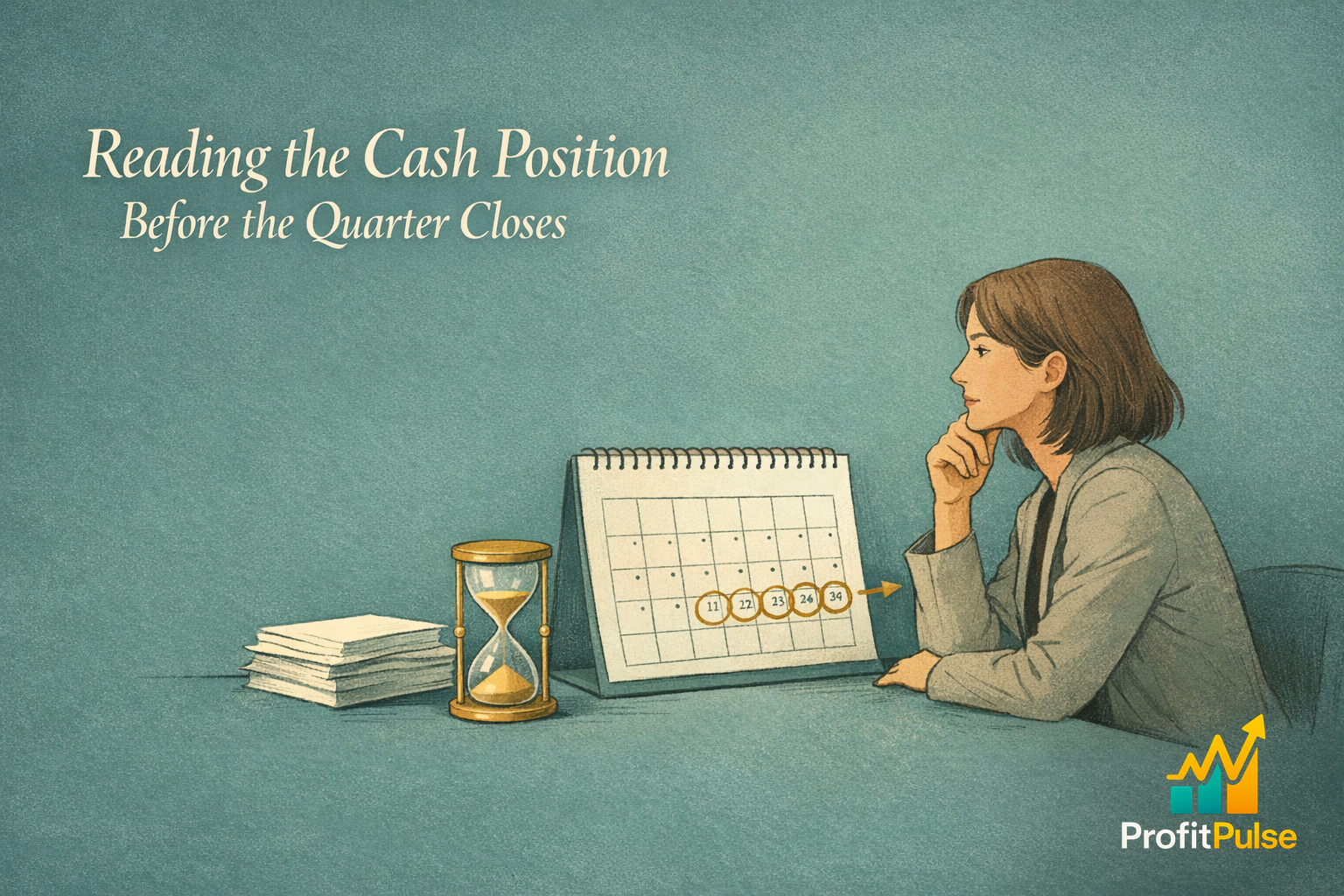 Reading the Cash Position Before the Quarter Closes 15 Reading the Cash Position Before the Quarter Closes