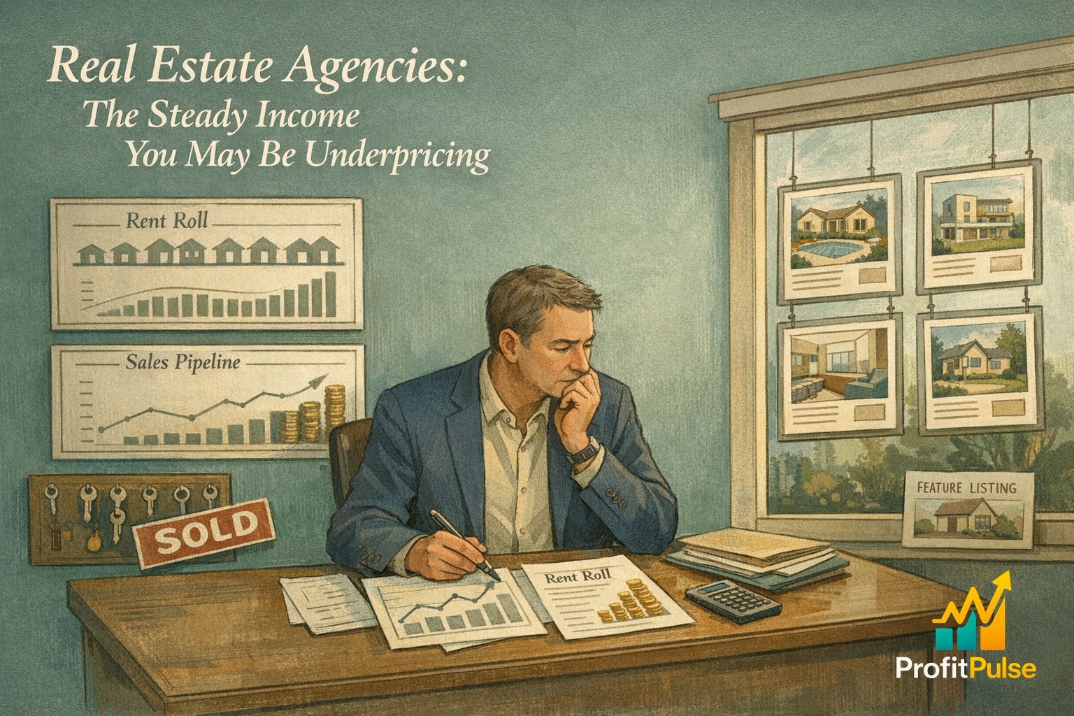 Real Estate Agencies: The Steady Income You May Be Underpricing