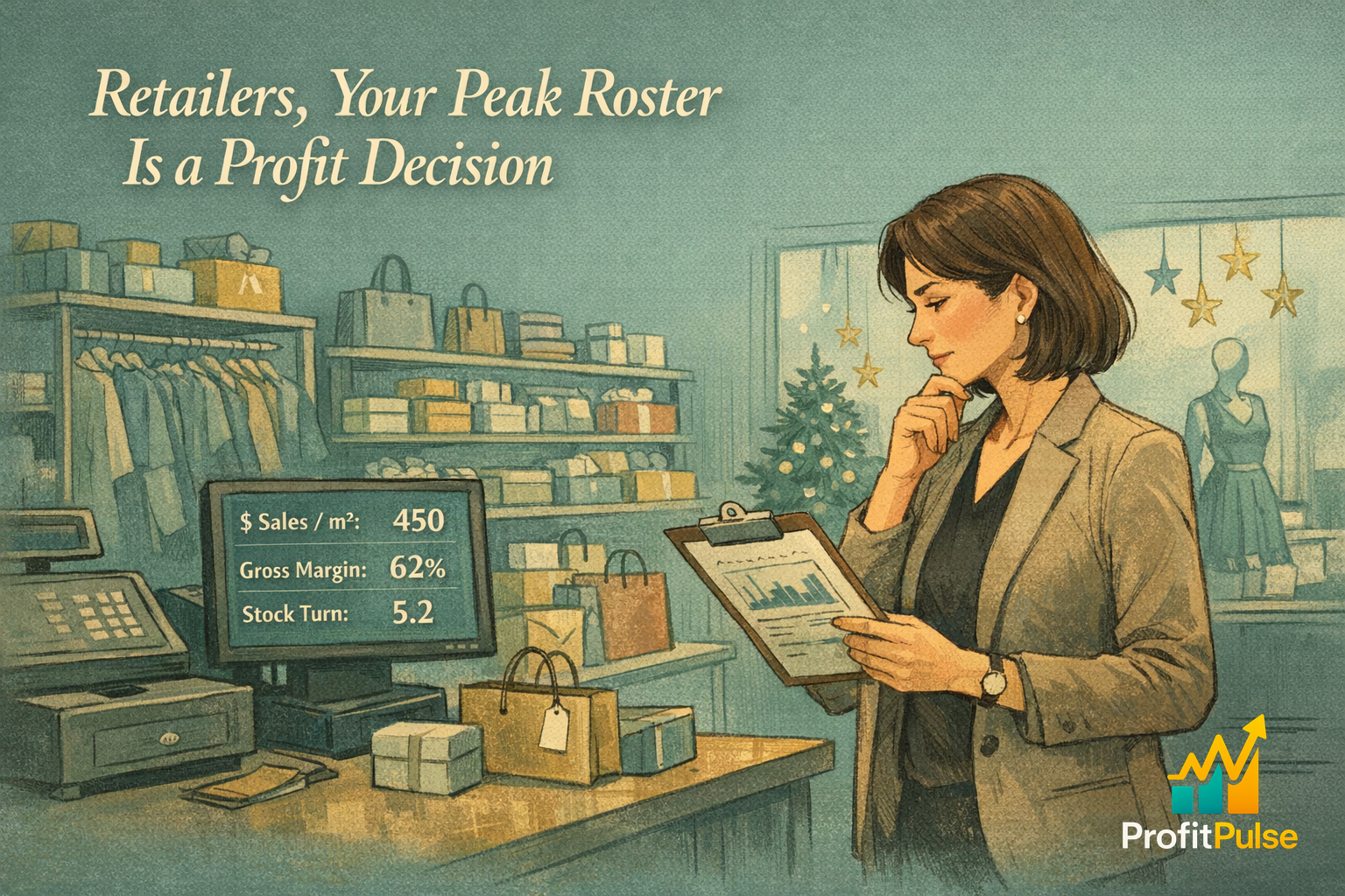 Retailers, Your Peak Roster Is a Profit Decision