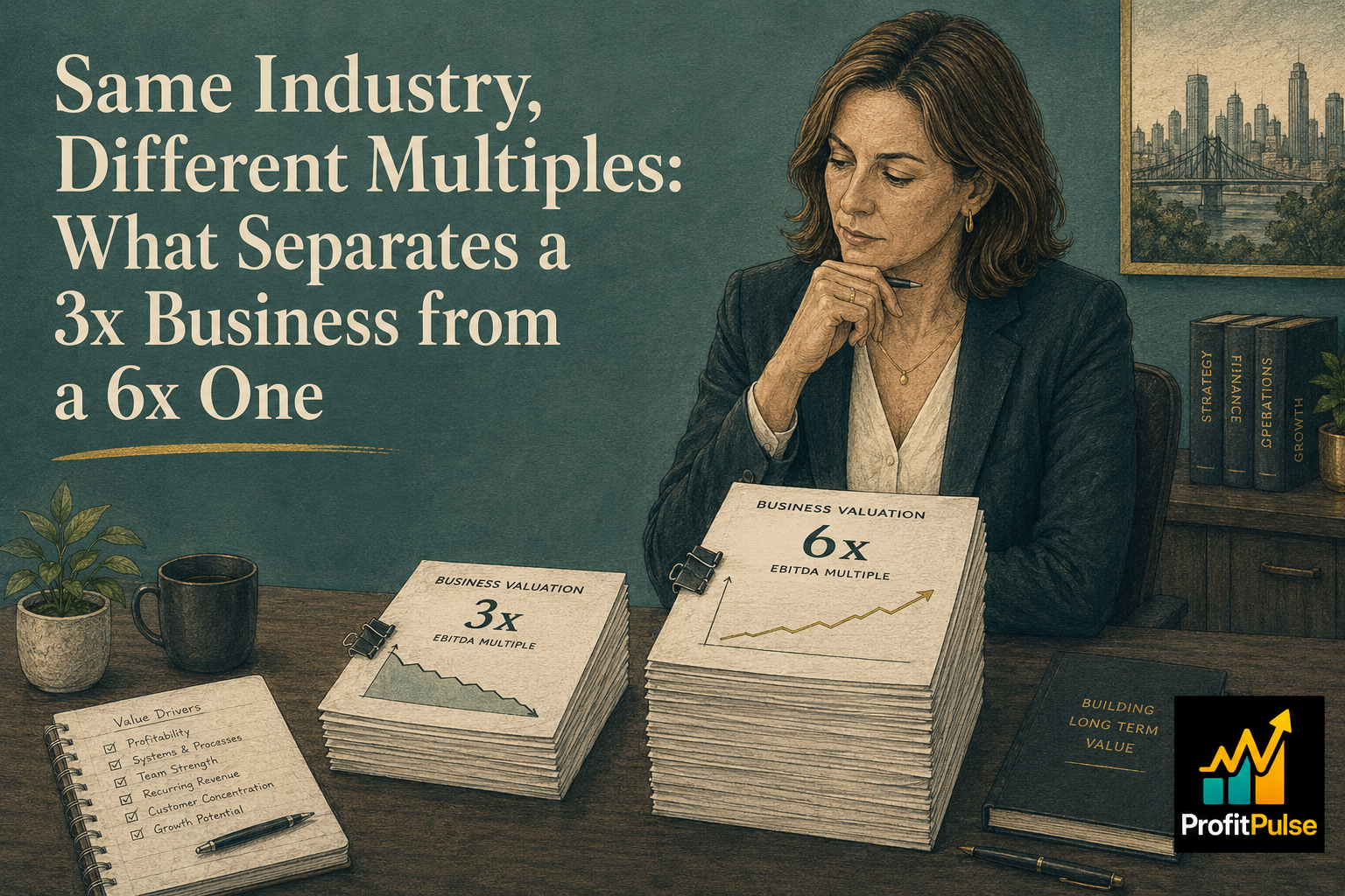 Same Industry, Different Multiples: What Separates a 3x Business from a 6x One