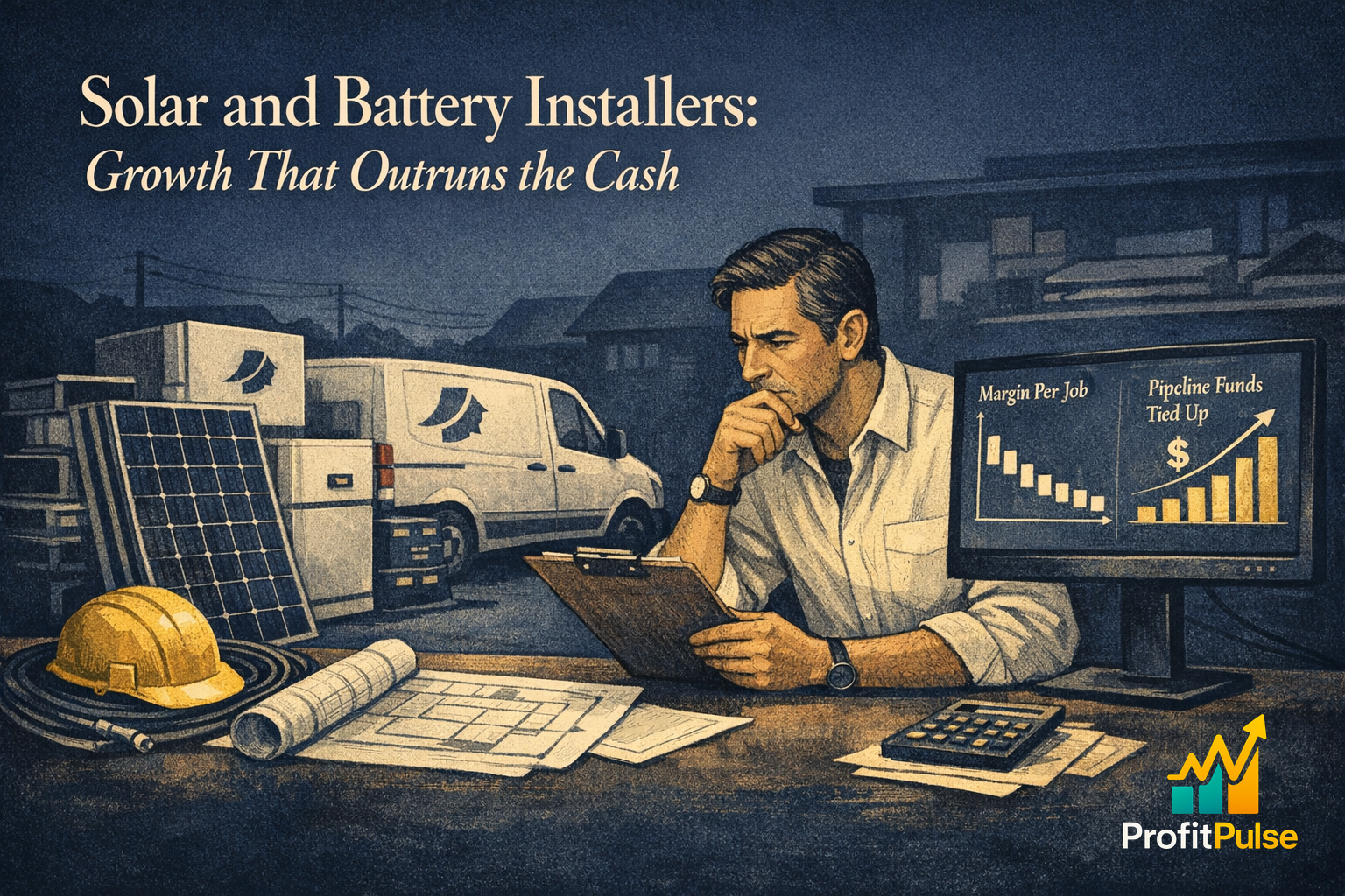 Solar and Battery Installers: Growth That Outruns the Cash