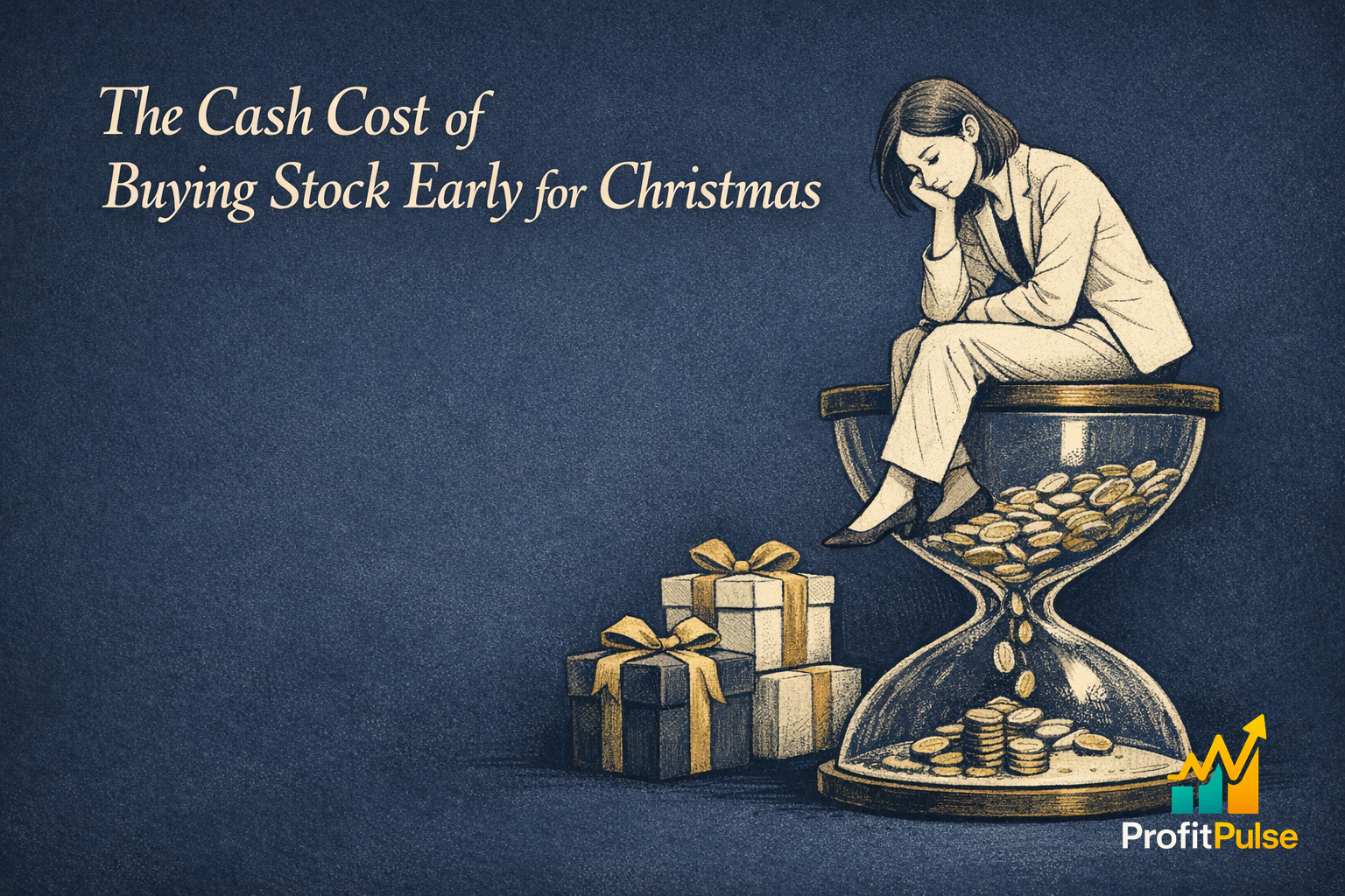 The Cash Cost of Buying Stock Early for Christmas 25 The Cash Cost of Buying Stock Early for Christmas