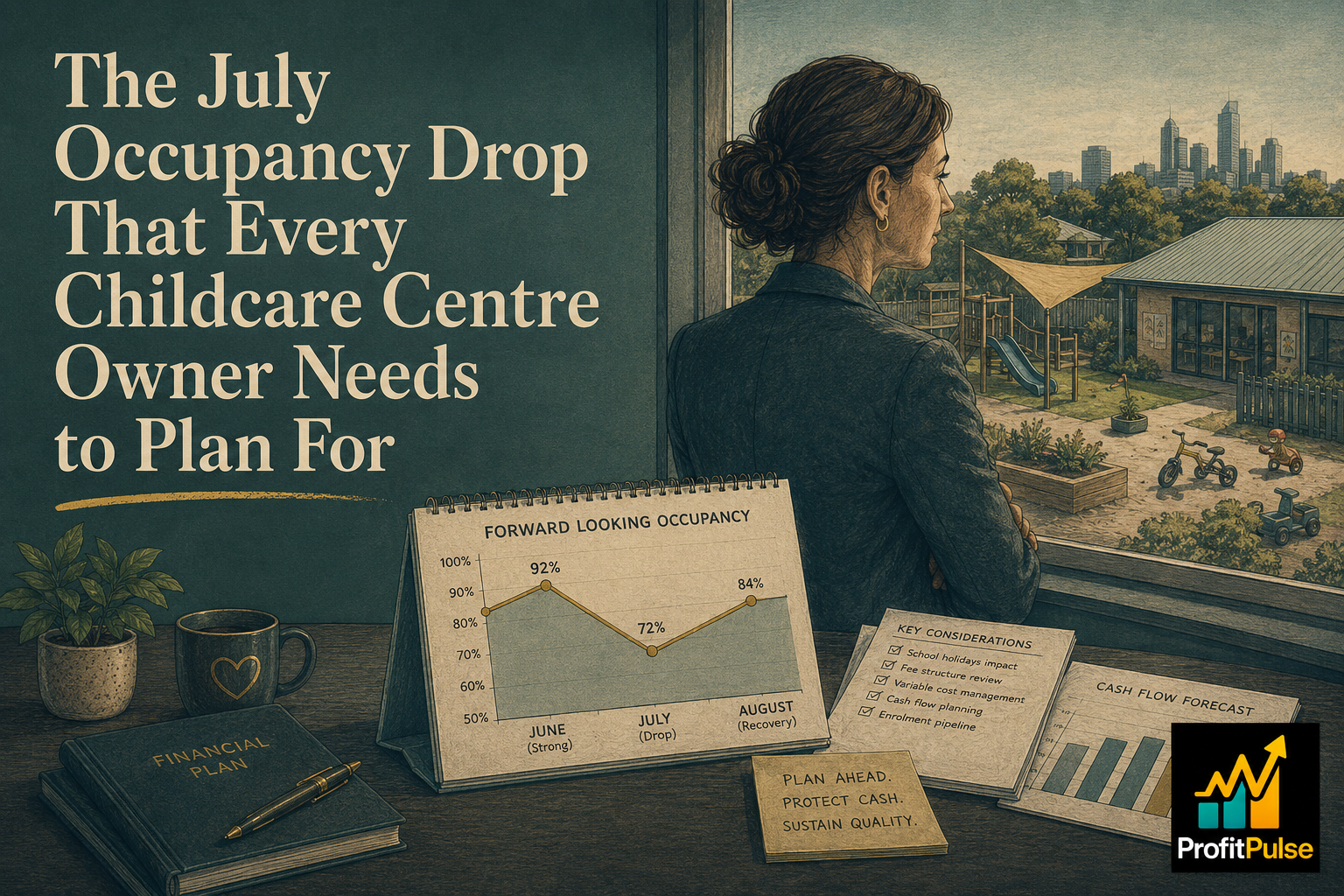 The July Occupancy Drop That Every Childcare Centre Owner Needs to Plan For
