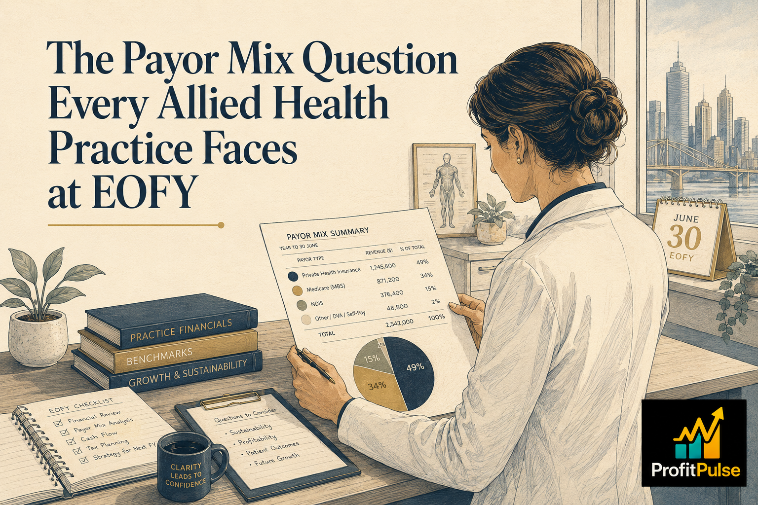 The Payor Mix Question Every Allied Health Practice Faces at EOFY