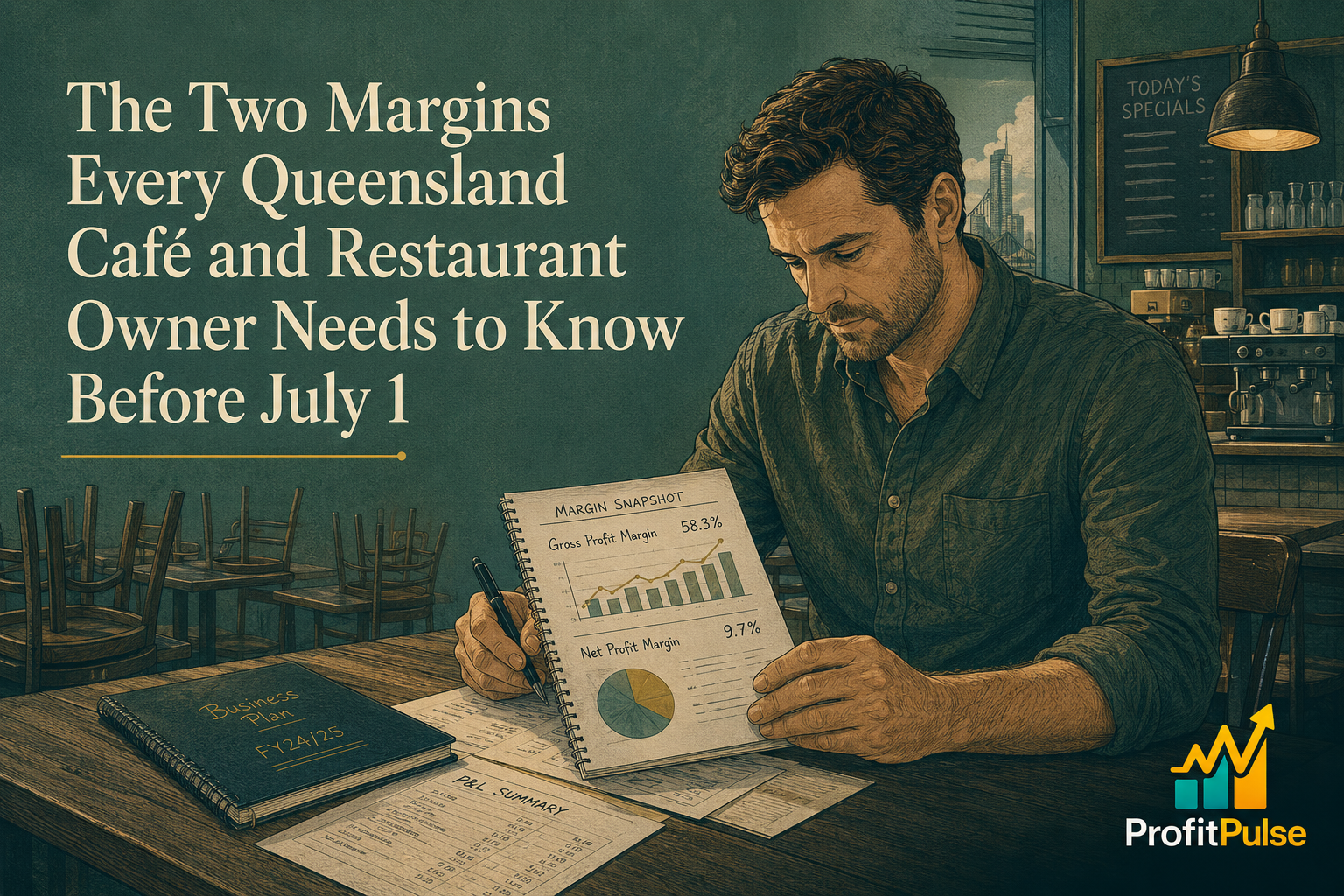 The Two Margins Every Queensland Café and Restaurant Owner Needs to Know Before July 1