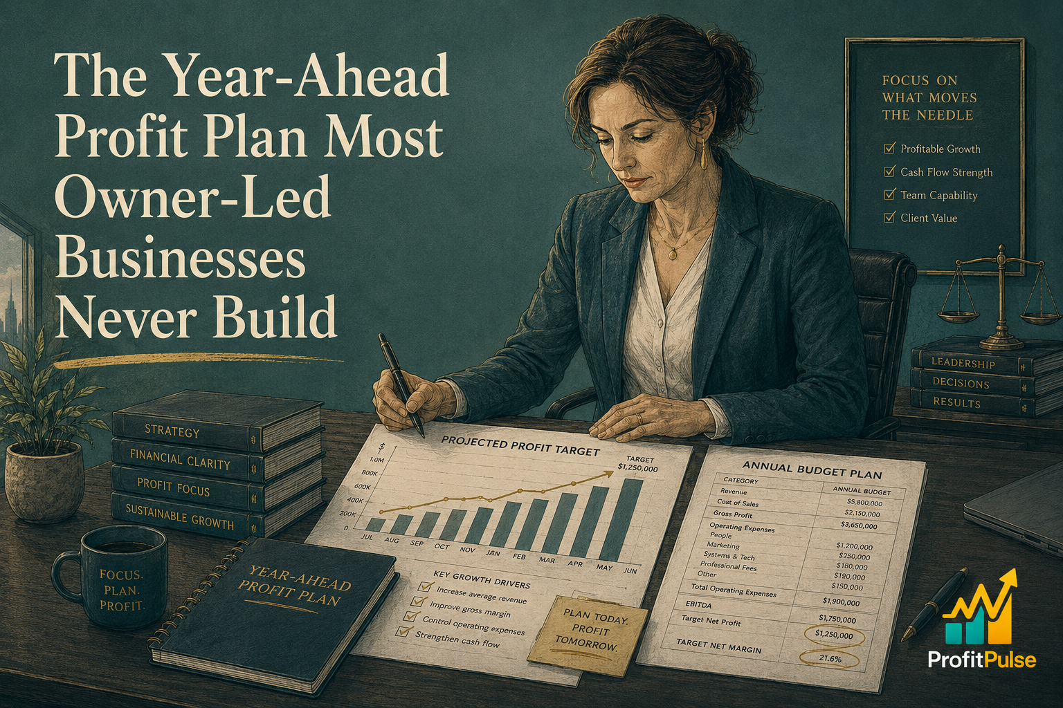 The Year-Ahead Profit Plan Most Owner-Led Businesses Never Build