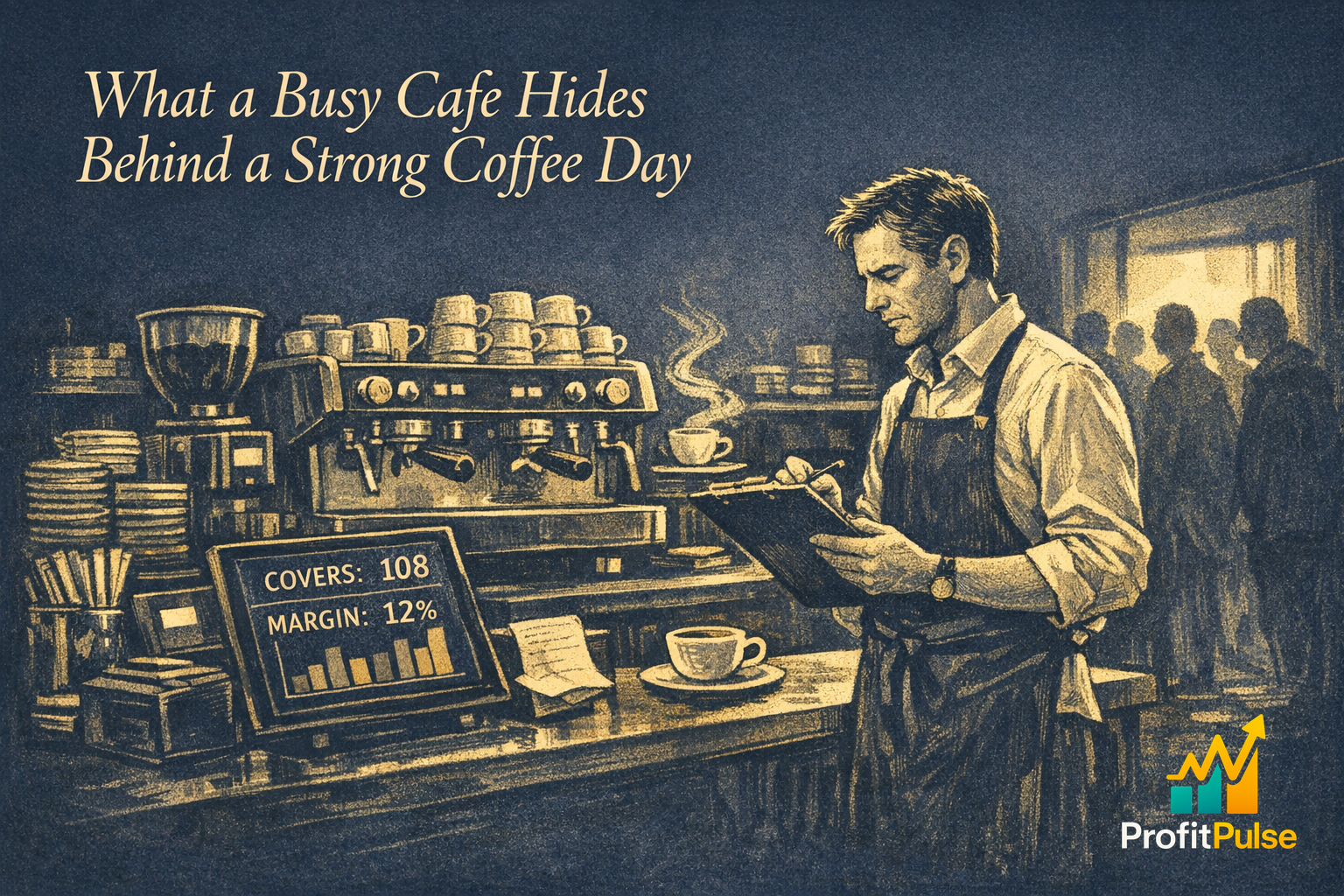 What a Busy Cafe Hides Behind a Strong Coffee Day