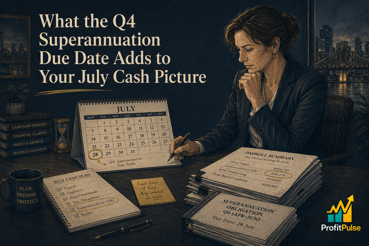 What the Q4 Superannuation Due Date Adds to Your July Cash Picture