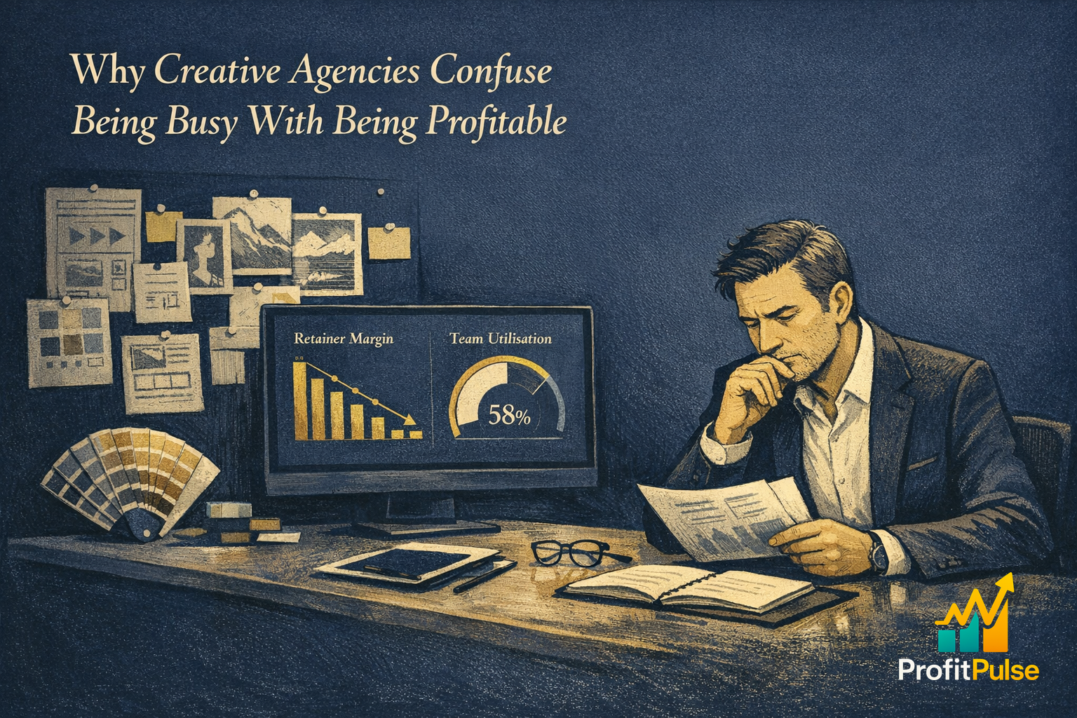 Why Creative Agencies Confuse Being Busy With Being Profitable