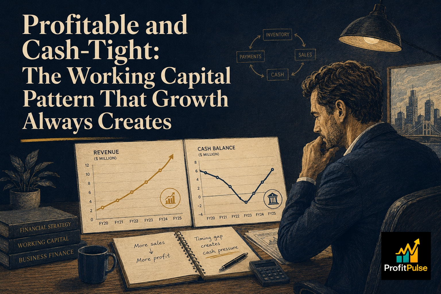 Profitable and Cash-Tight: The Working Capital Pattern That Growth Always Creates
