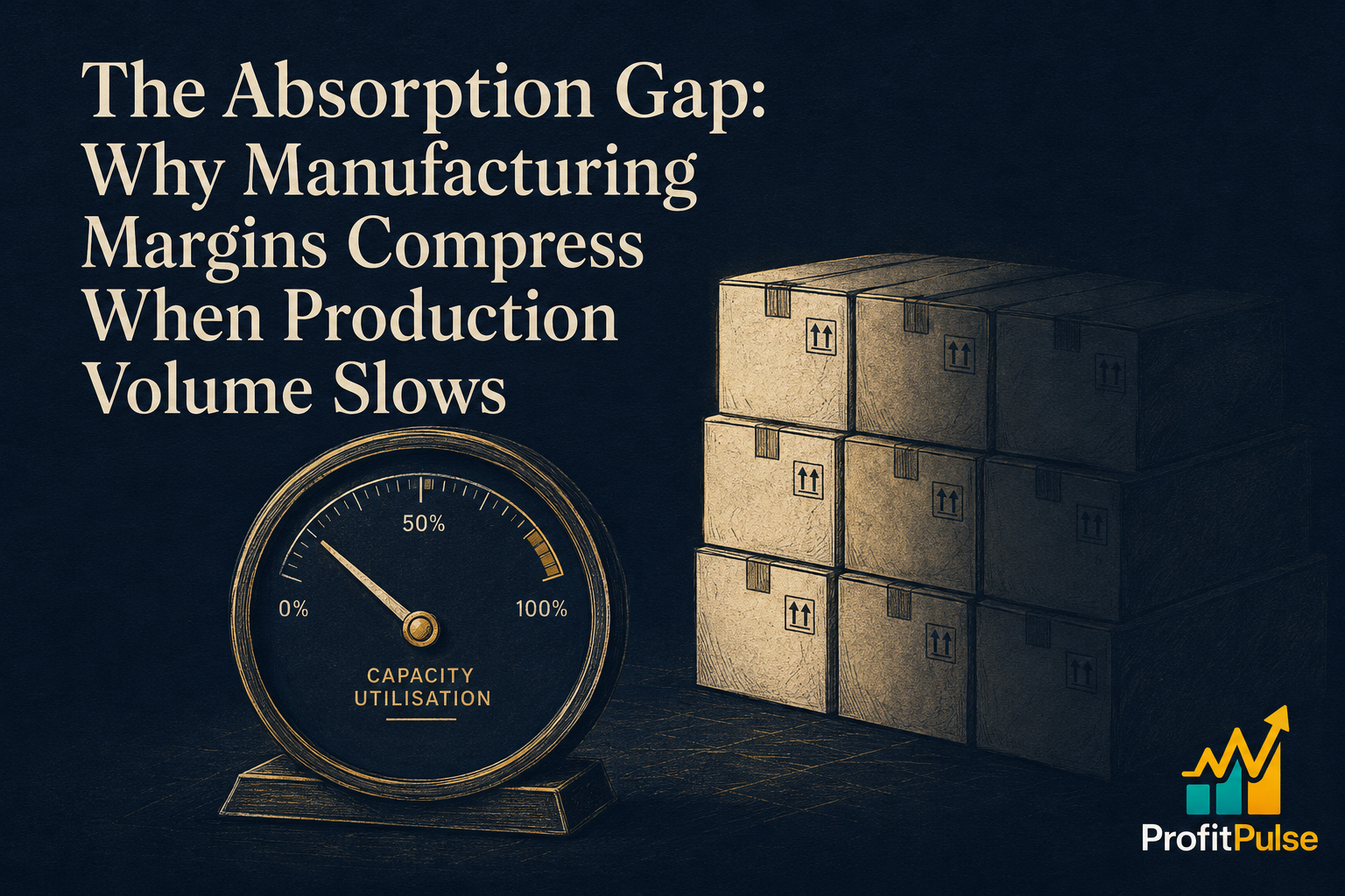The Absorption Gap: Why Manufacturing Margins Compress When Production Volume Slows