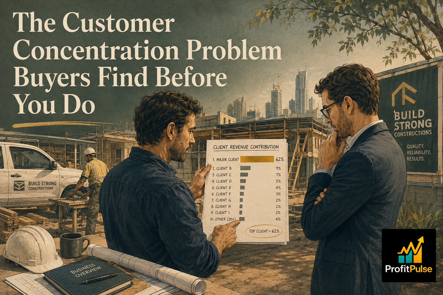 The Customer Concentration Problem Buyers Find Before You Do