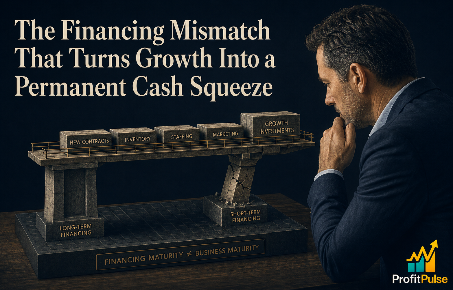 The Financing Mismatch That Turns Growth Into a Permanent Cash Squeeze