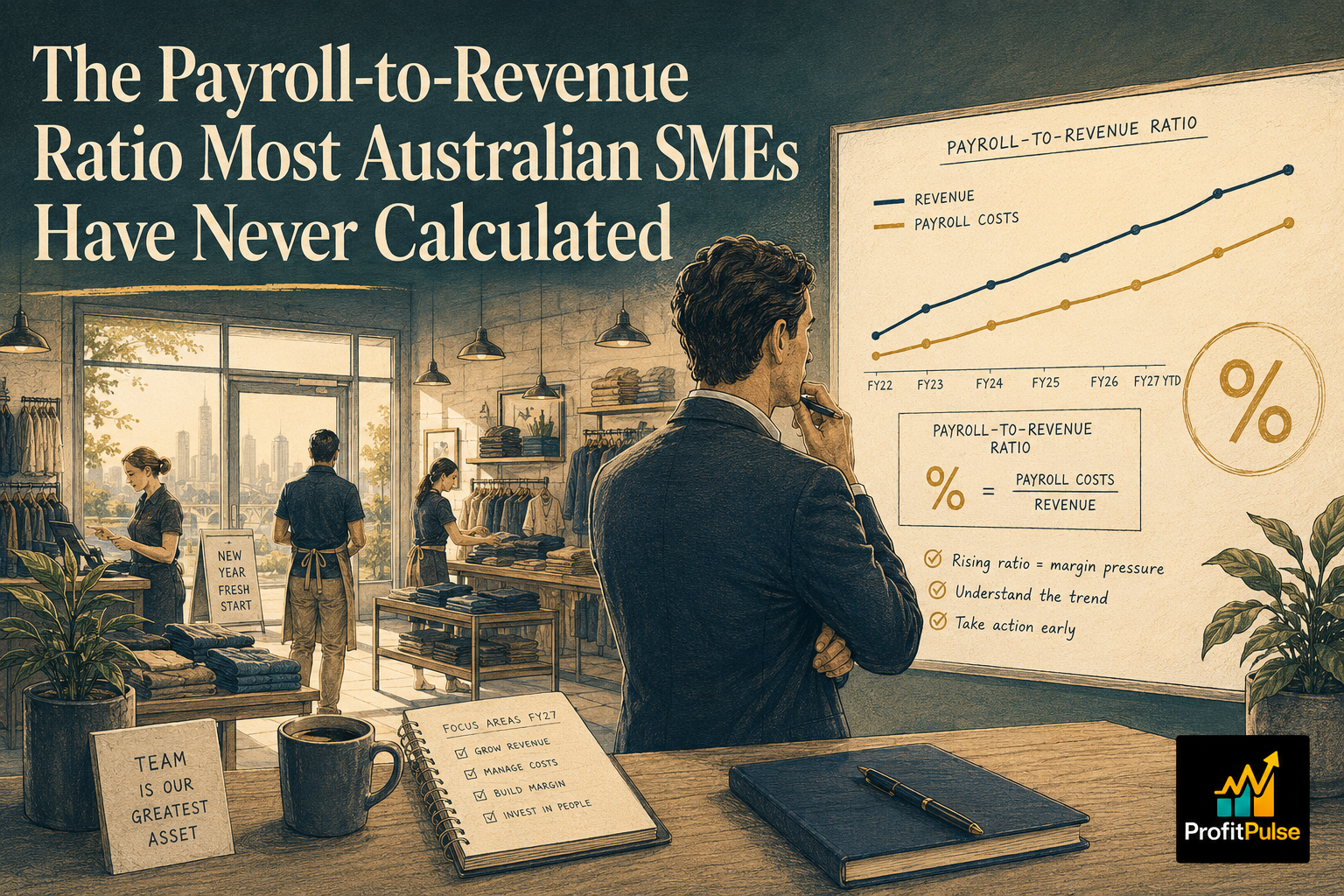 The Payroll to Revenue Ratio Most Australian SMEs Have Never Calculated