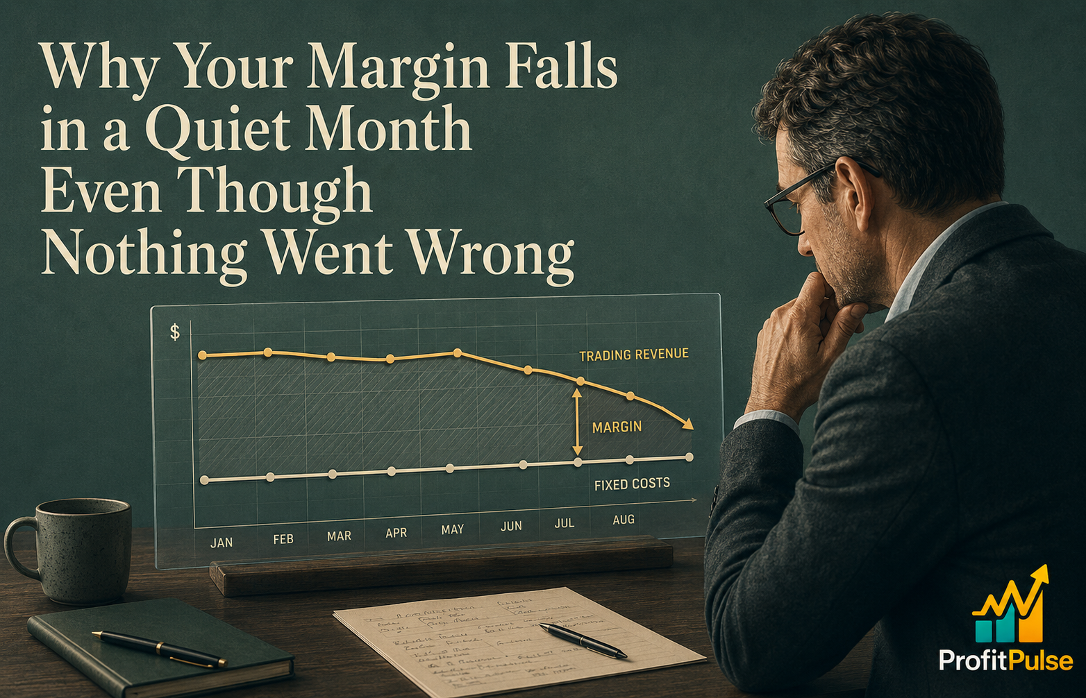 Why Your Margin Falls in a Quiet Month Even Though Nothing Went Wrong