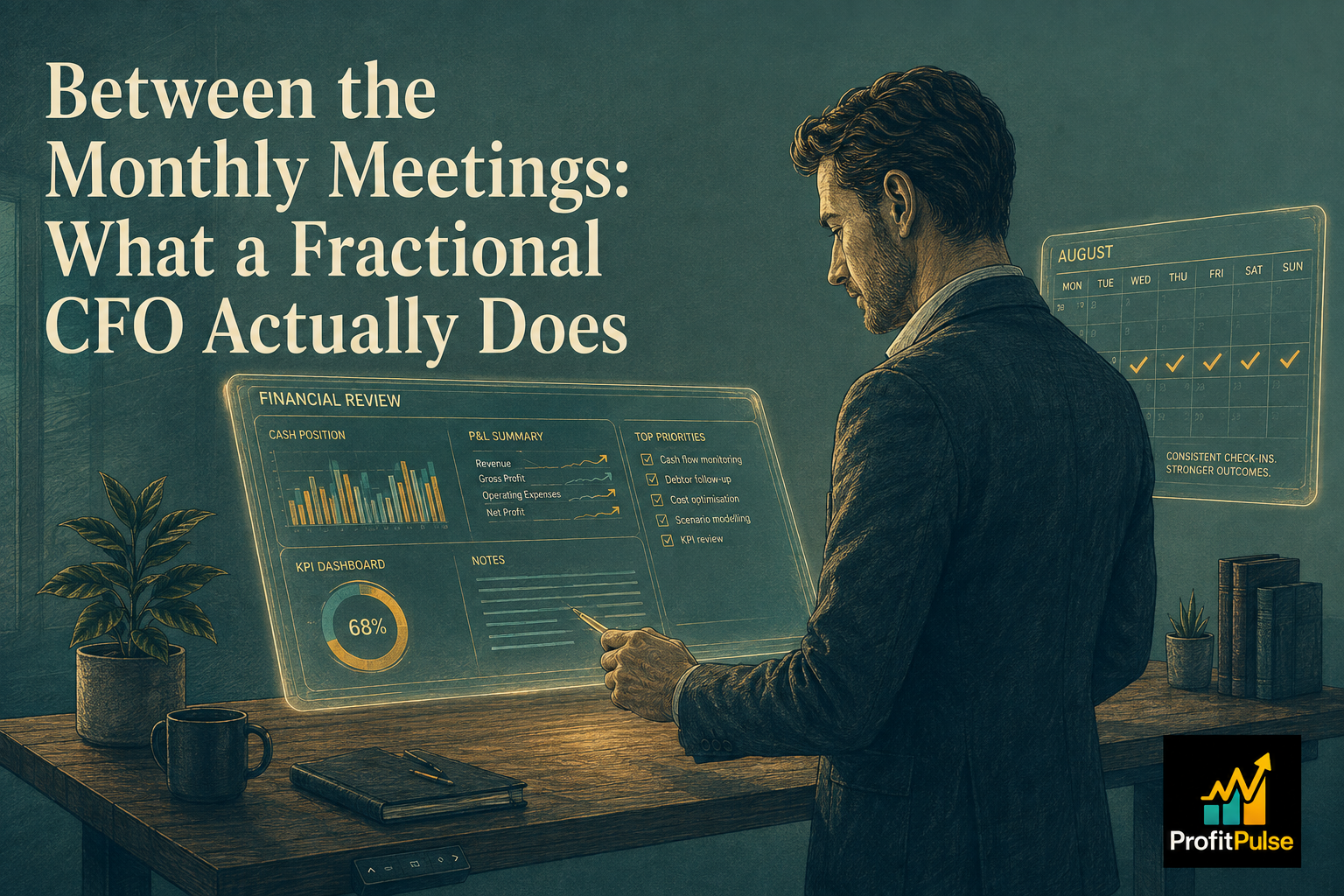 Between the Monthly Meetings: What a Fractional CFO Actually Does