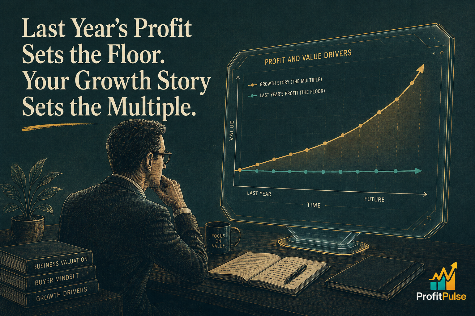 Last Year's Profit Sets the Floor. Your Growth Story Sets the Multiple. 34 Last Year’s Profit Sets the Floor. Your Growth Story Sets the Multiple.