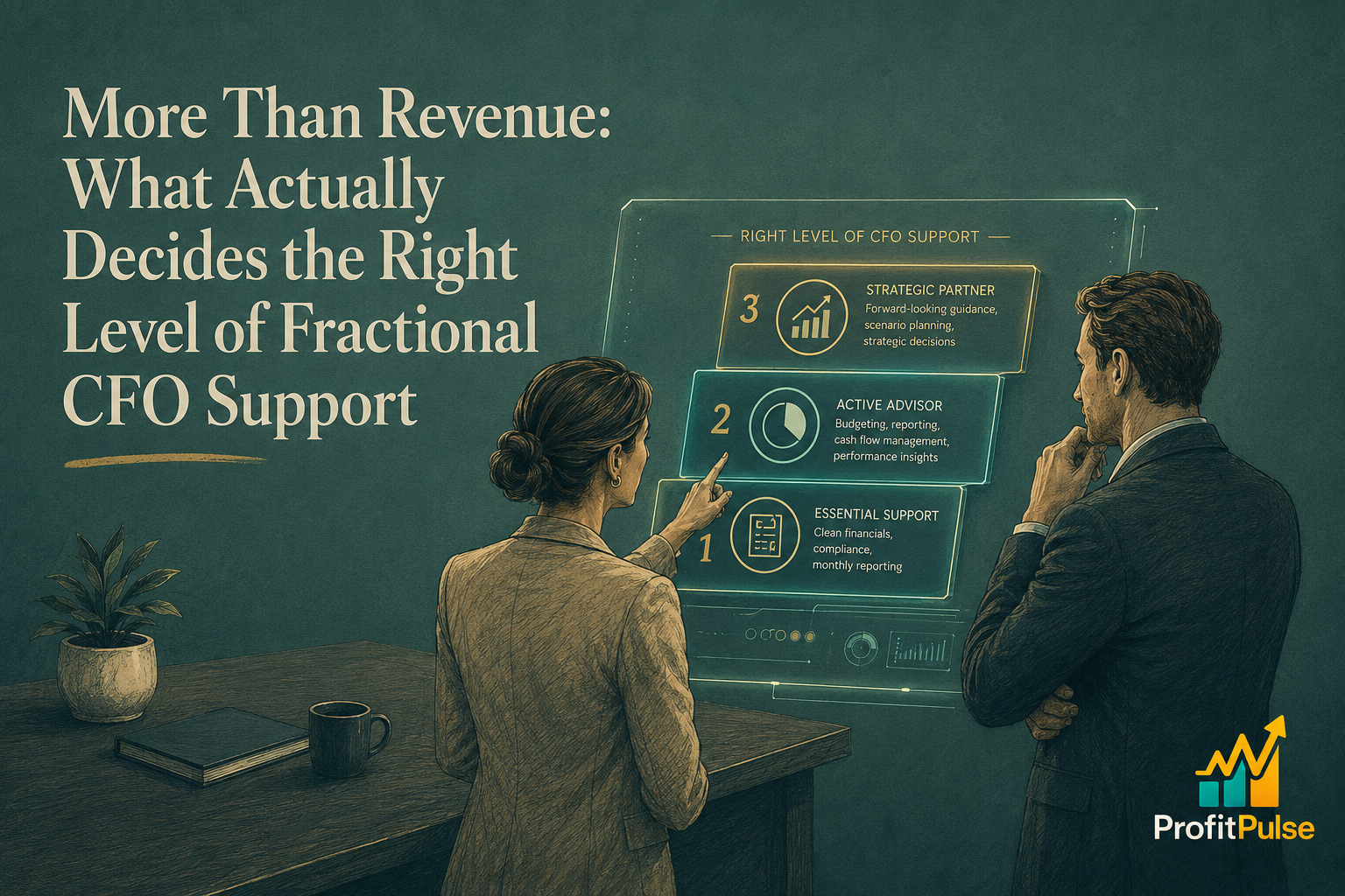 More Than Revenue: What Actually Decides the Right Level of Fractional CFO Support 38 More Than Revenue: What Actually Decides the Right Level of Fractional CFO Support