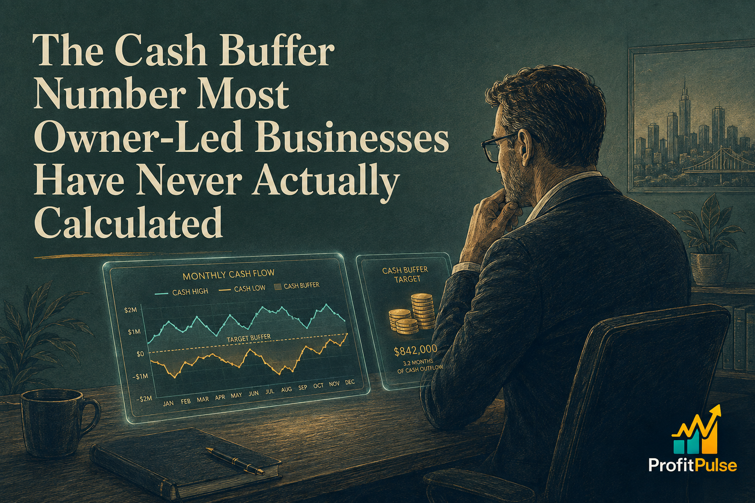 The Cash Buffer Number Most Owner-Led Businesses Have Never Actually Calculated 40 The Cash Buffer Number Most Owner-Led Businesses Have Never Actually Calculated