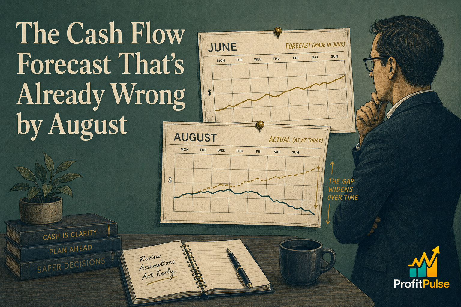 The Cash Flow Forecast That's Already Wrong by August 26 The Cash Flow Forecast That’s Already Wrong by August