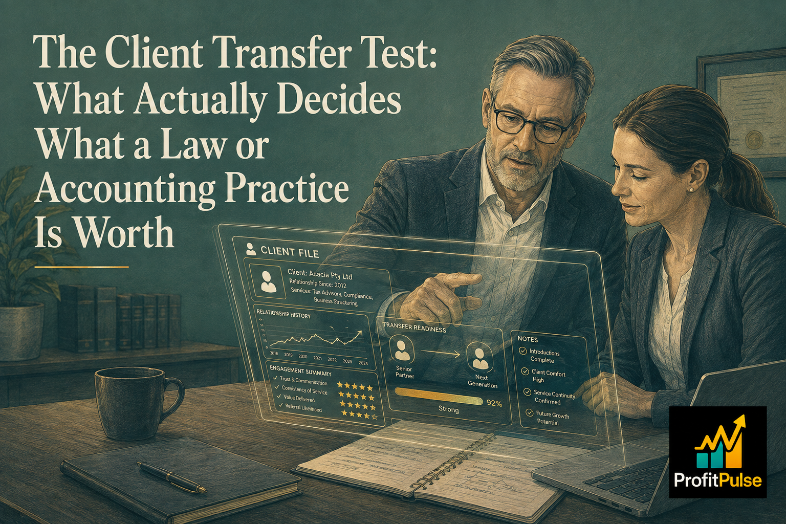 The Client Transfer Test: What Actually Decides What a Law or Accounting Practice Is Worth