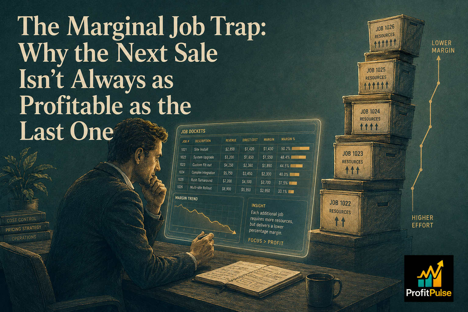 The Marginal Job Trap: Why the Next Sale Isn’t Always as Profitable as the Last One