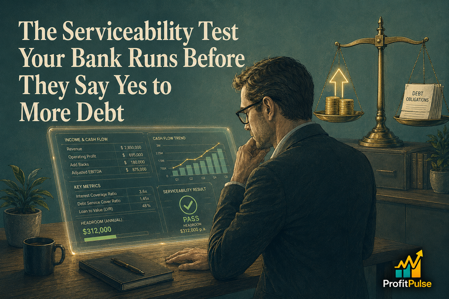 The Serviceability Test Your Bank Runs Before They Say Yes to More Debt