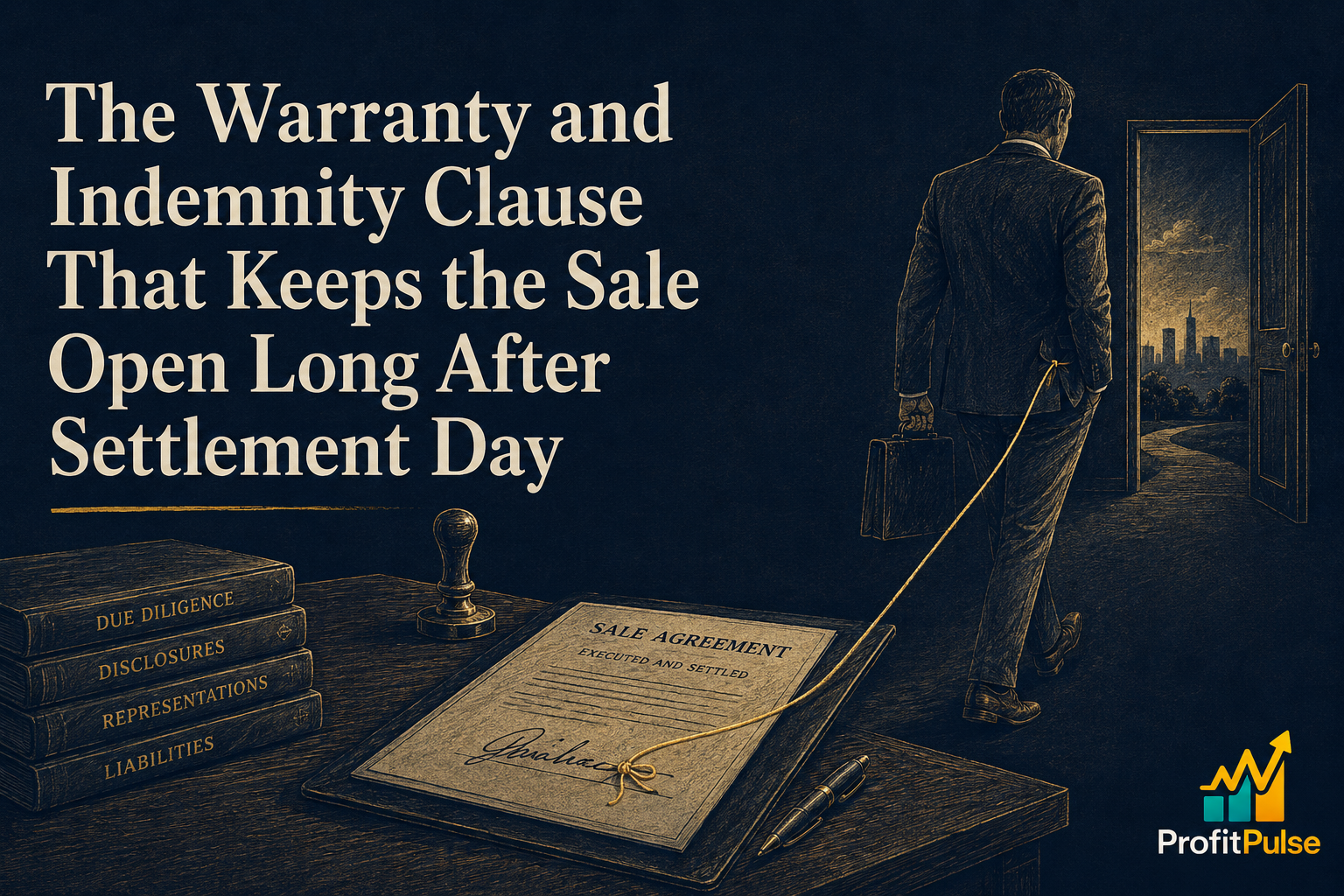 The Warranty and Indemnity Clause That Keeps the Sale Open Long After Settlement Day 41 The Warranty and Indemnity Clause That Keeps the Sale Open Long After Settlement Day