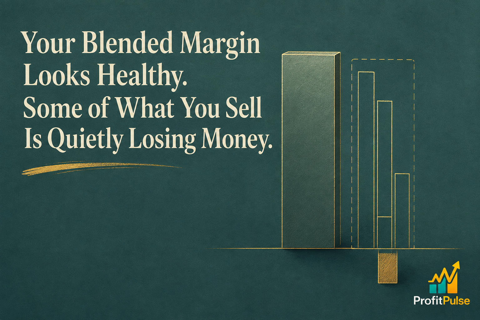 Your Blended Margin Looks Healthy. Some of What You Sell Is Quietly Losing Money. 32 Your Blended Margin Looks Healthy. Some of What You Sell Is Quietly Losing Money.