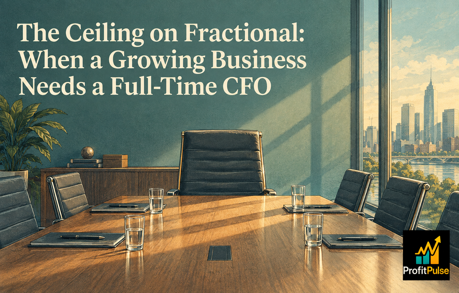 The Ceiling on Fractional: When a Growing Business Needs a Full-Time CFO 12 The Ceiling on Fractional: When a Growing Business Needs a Full-Time CFO