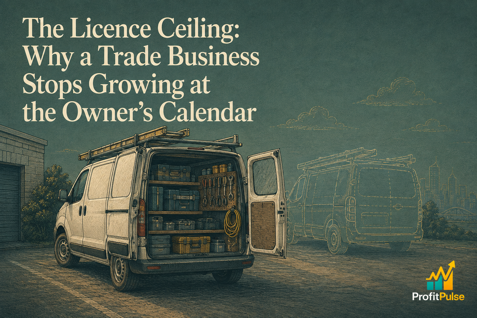 The Licence Ceiling: Why a Trade Business Stops Growing at the Owner's Calendar 22 The Licence Ceiling: Why a Trade Business Stops Growing at the Owner’s Calendar