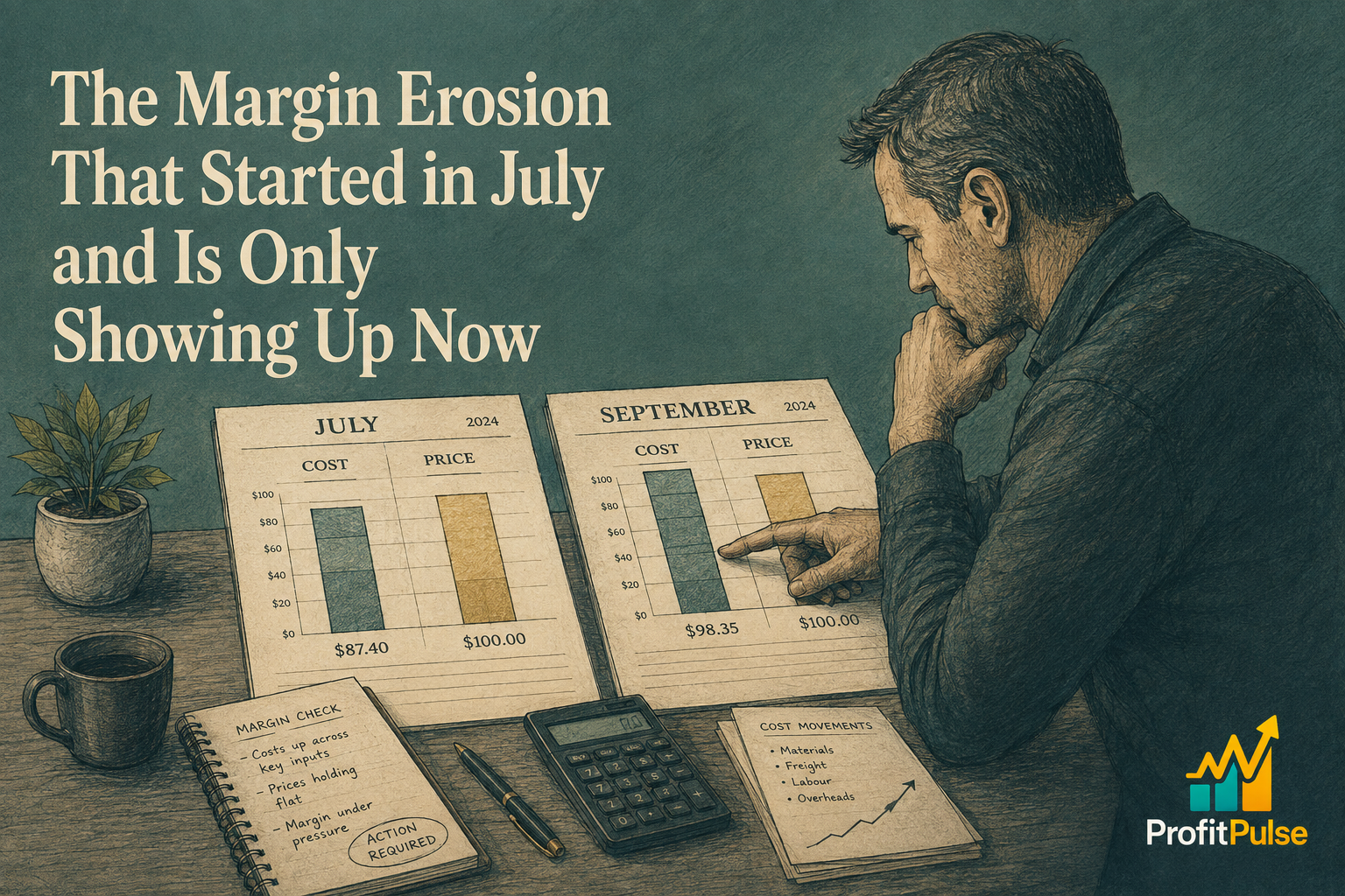 The Margin Erosion That Started in July and Is Only Showing Up Now 18 The Margin Erosion That Started in July and Is Only Showing Up Now