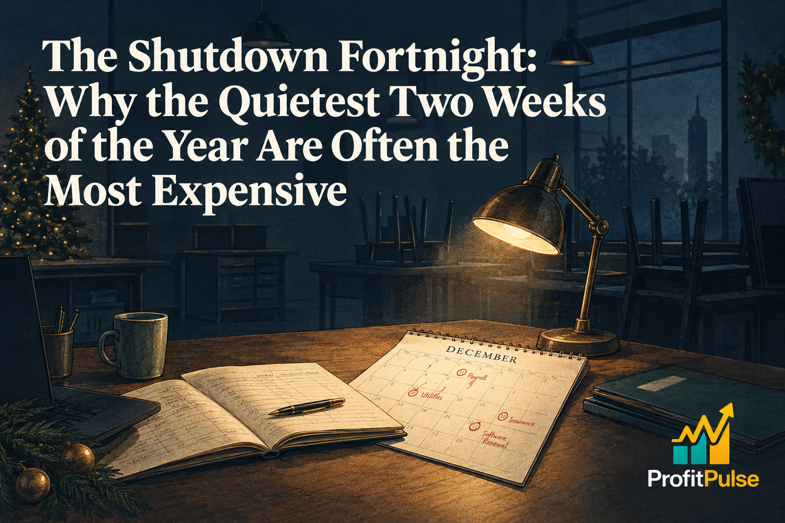 The Shutdown Fortnight: Why the Quietest Two Weeks of the Year Are Often the Most Expensive 3 The Shutdown Fortnight: Why the Quietest Two Weeks of the Year Are Often the Most Expensive