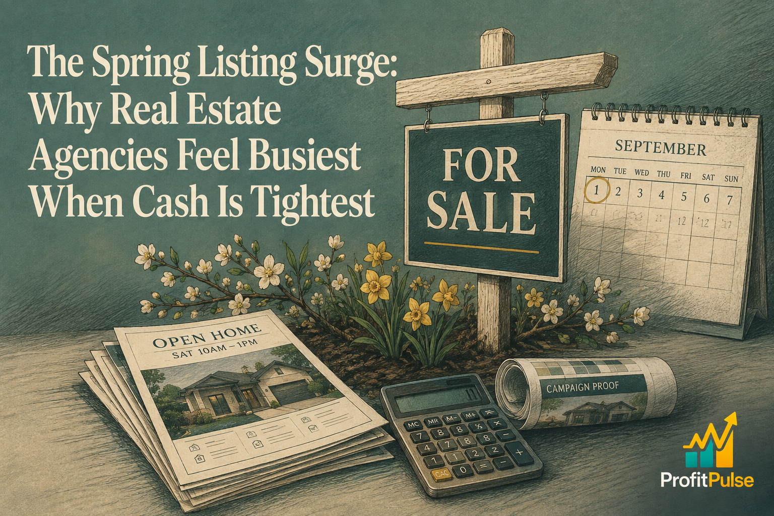 The Spring Listing Surge: Why Real Estate Agencies Feel Busiest When Cash Is Tightest 19 The Spring Listing Surge: Why Real Estate Agencies Feel Busiest When Cash Is Tightest