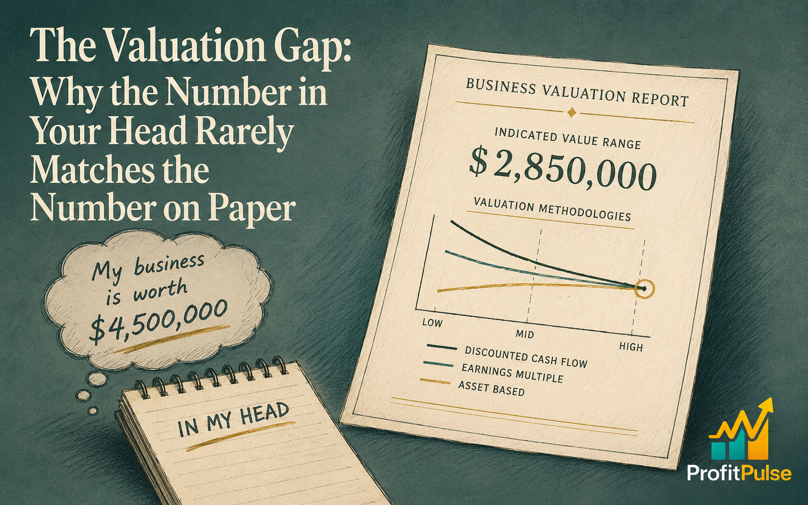 The Valuation Gap: Why the Number in Your Head Rarely Matches the Number on Paper 20 The Valuation Gap: Why the Number in Your Head Rarely Matches the Number on Paper